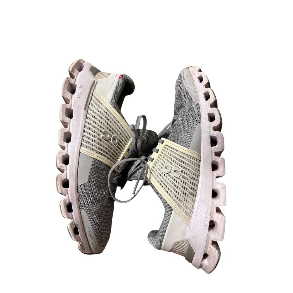 On Cloudswift Women’s Size 7 Gray Running Shoes CloudTec Athletic Sneakers